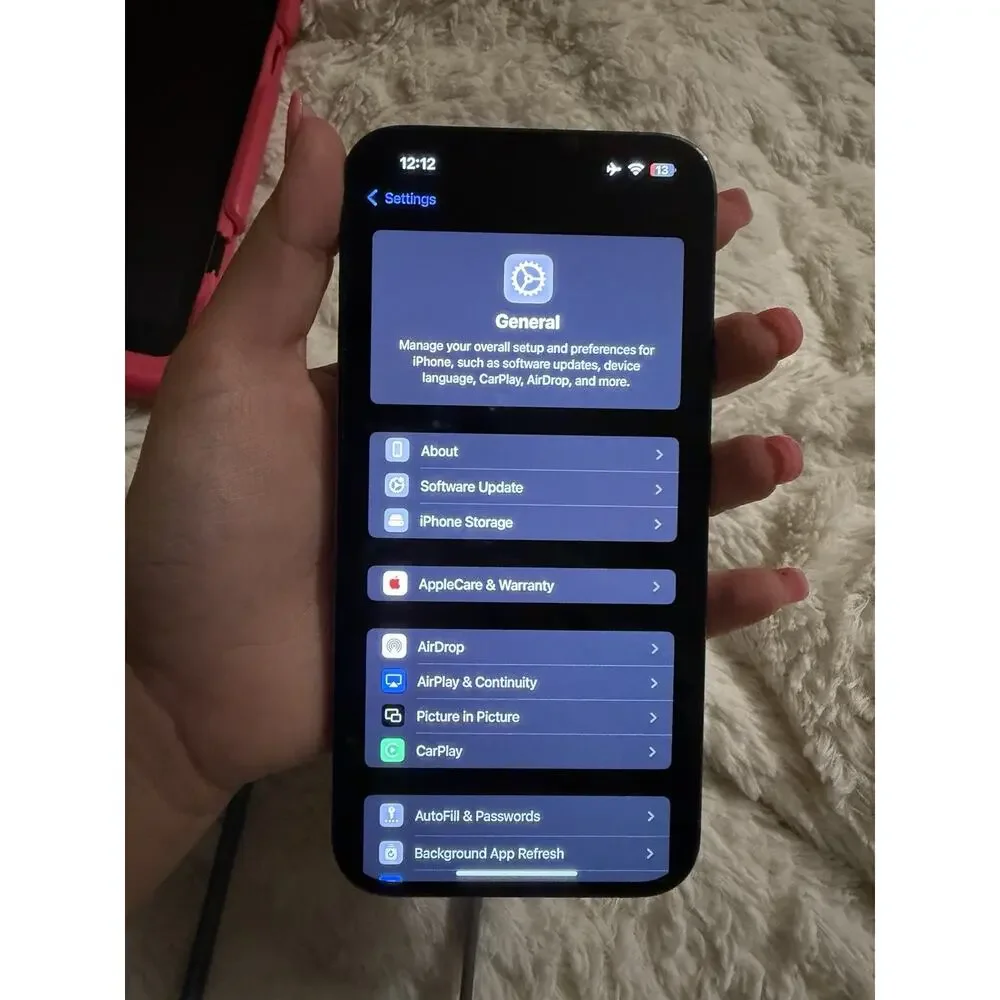 Apple iPhone 13 Pro Max 256GB Blue Slate iOS 26.6